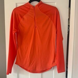 Puma Shine 1/4 Zip Pullover Vibrant Coral XS